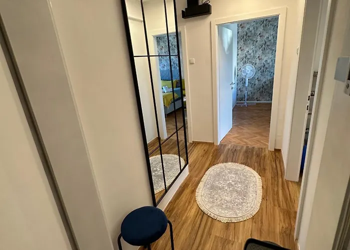 Moderne Mit 2 Balkonen, Self Check-in, Parking Appartement *