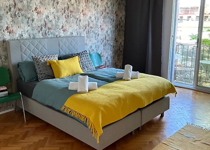 Appartement Moderne Mit 2 Balkonen, Self Check-in, Parking